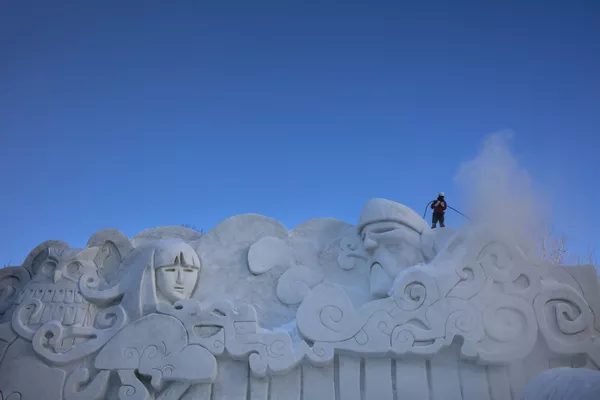 日本札幌冰雪節上的雪雕 日本札幌冰雪節上的雪雕 - 俄羅斯衛星通訊社