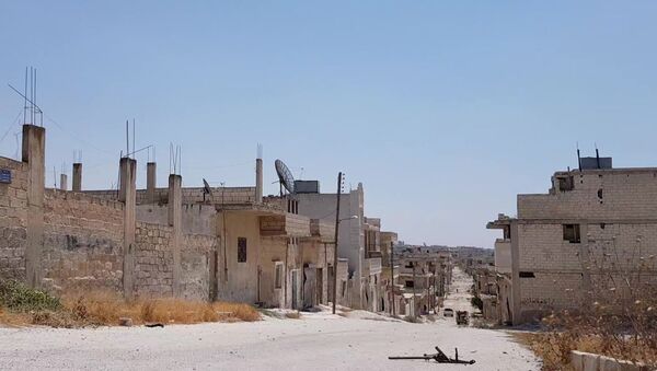 Сирийский город Хан-Шейхун в провинции Идлиб - 俄羅斯衛星通訊社