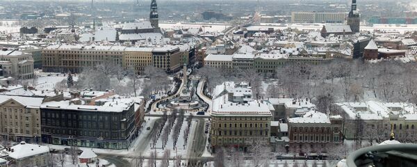 Вид на Ригу с панорамной обзорной площадки Вид на Ригу с панорамной обзорной площадки - 俄罗斯卫星通讯社
