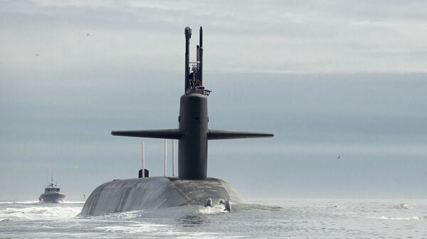 Подводная лодка ВМС США USS Tennessee - 俄羅斯衛星通訊社