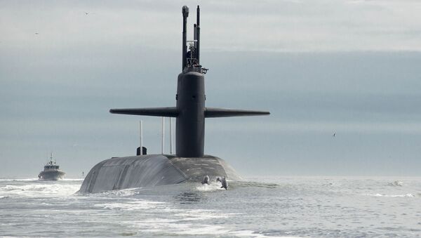 Подводная лодка ВМС США USS Tennessee - 俄羅斯衛星通訊社