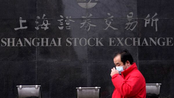 Шанхайский фондовый рынок в Китае - 俄羅斯衛星通訊社