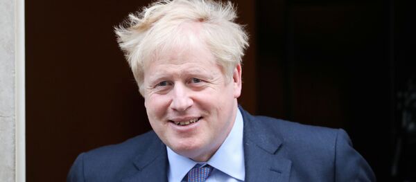 英國首相鮑里斯·約翰遜 英國首相鮑里斯·約翰遜 - 俄羅斯衛星通訊社