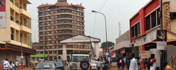 На одной из улиц Банги, ЦАР На одной из улиц Банги, ЦАР - 俄羅斯衛星通訊社