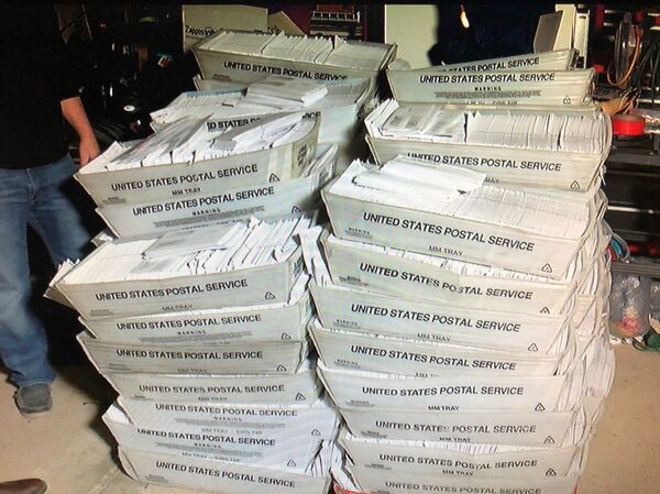 一名美国人收到5.5万封误寄信件 - 俄罗斯卫星通讯社