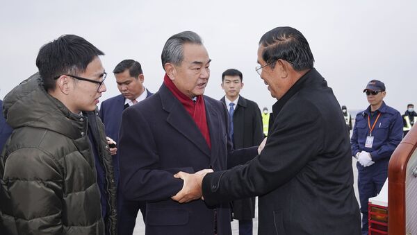 Визит премьер-министра Камбоджи Хун Сена в Китай. 5 февраля 2020 - 俄罗斯卫星通讯社