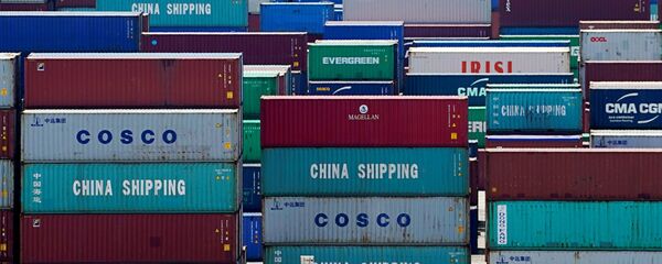 Грузовые контейнеры - 俄罗斯卫星通讯社