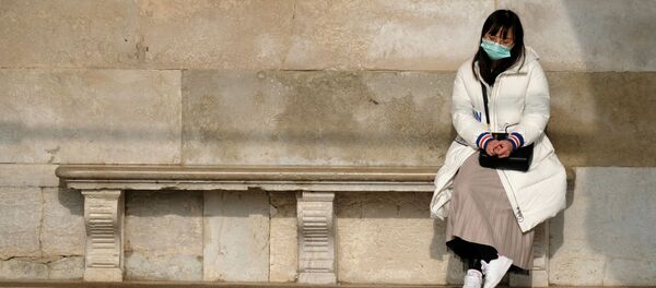 Туристка из Китая. Венеция. Италия - 俄羅斯衛星通訊社