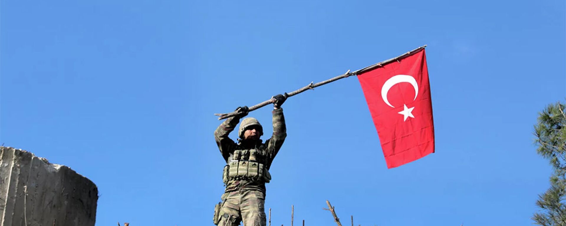 土耳其国防部称在伊拉克北部的军事行动中大量消灭库尔德工人党武装 - 俄罗斯卫星通讯社, 1920, 18.04.2022
