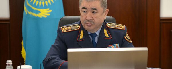 Министр внутренних дел Казахстана Ерлан Тургумбаев - 俄罗斯卫星通讯社