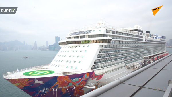 В Гонконге круизный лайнер отправлен на карантин - 俄罗斯卫星通讯社