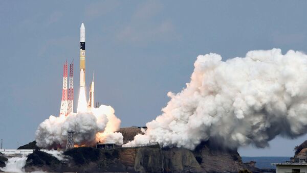 Запуск ракеты H-IIA с космическим зондом Хаябуса-2 в Космическом центре Танэгасима, Япония - 俄罗斯卫星通讯社