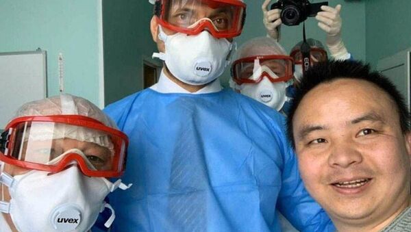 外贝加尔边疆区行政长官赴医院看望感染新冠病毒的中国公民 - 俄罗斯卫星通讯社