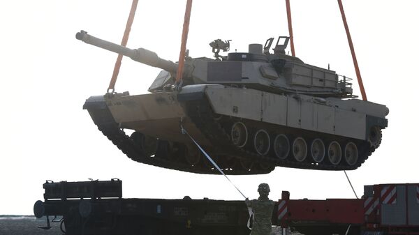美国坦克M1 Abrams  - 俄罗斯卫星通讯社