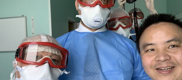 后贝加尔边疆区州长及州卫生局局长等人来探望万赟彬 后贝加尔边疆区州长及州卫生局局长等人来探望万赟彬 - 俄罗斯卫星通讯社