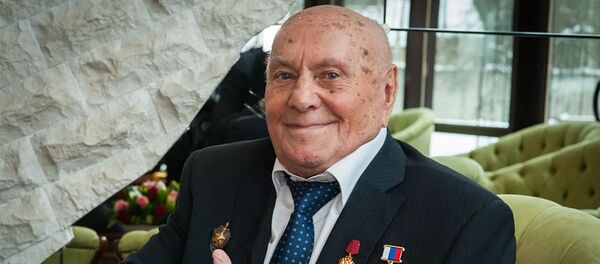 Герой России, разведчик, ветеран Великой Отечественной войны Алексей Ботян. - 俄罗斯卫星通讯社