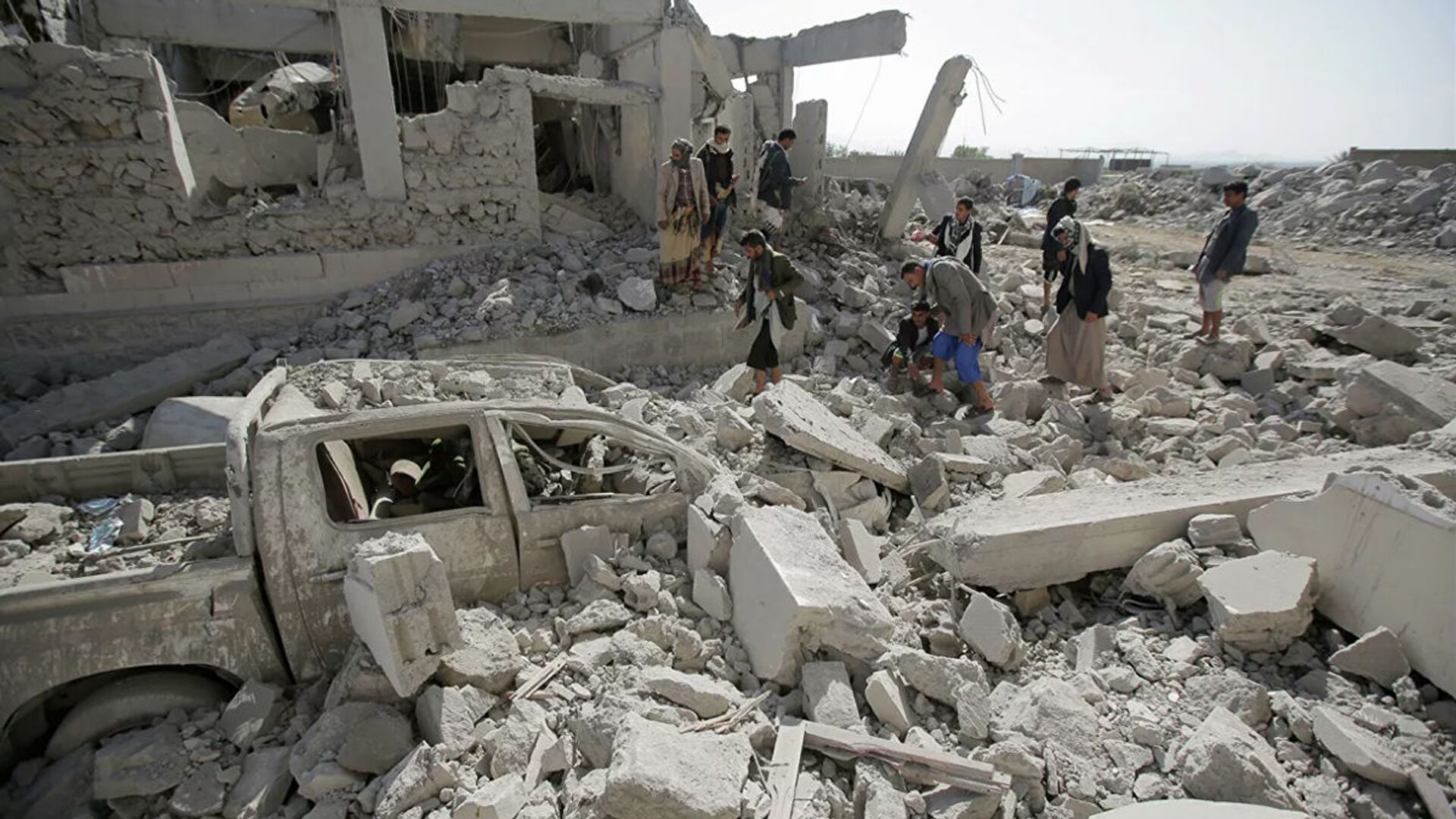 医生无国界组织：沙特主导联军空袭也门监狱造成死亡人数增至82人 - 俄罗斯卫星通讯社, 1920, 23.01.2022