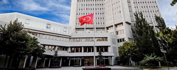 Здание Министерства иностранных дел Турции. Анкара - 俄罗斯卫星通讯社