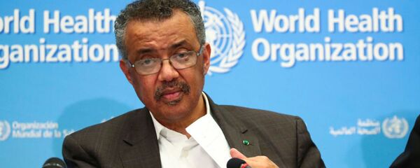 Глава ВОЗ Тедрос Аданом Гебреисус - 俄罗斯卫星通讯社