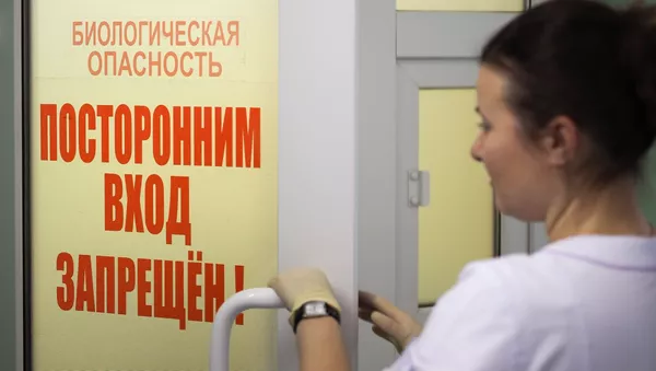 В микробиологической лаборатории ФБУЗ  Центр гигиены и эпидемиологии в Краснодарском крае - 俄羅斯衛星通訊社