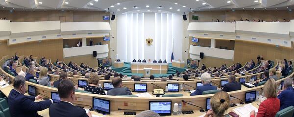 Заседание Совета Федерации РФ   - 俄罗斯卫星通讯社
