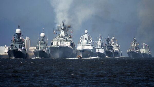 Корабли Военно-морских сил России  - 俄罗斯卫星通讯社