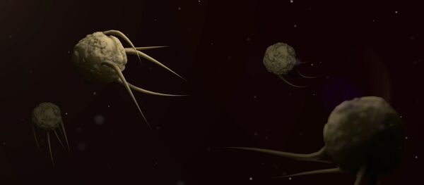 Иллюстрация коронавируса - 俄罗斯卫星通讯社