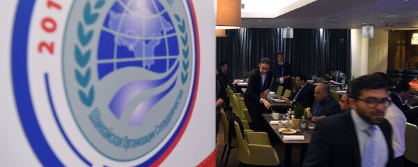 Эмблема ШОС - 俄罗斯卫星通讯社