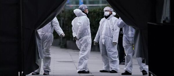 Китайские медработники - 俄羅斯衛星通訊社