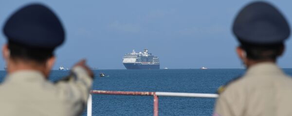 柬埔寨当局：“威士特丹”号邮轮抵达西哈努克港附近 目前尚未入港 - 俄罗斯卫星通讯社