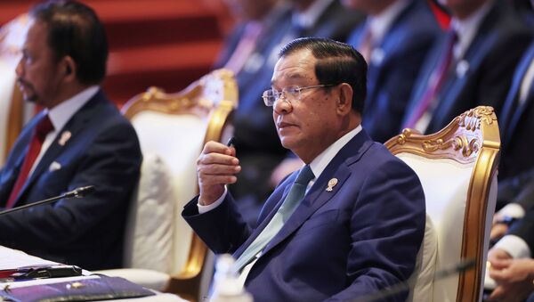 Премьер-министр Камбоджи Хун Сен - 俄羅斯衛星通訊社