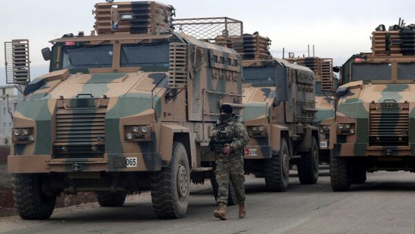 Турецкая военная техника в окрестностях Идлиба, Сирия - 俄羅斯衛星通訊社