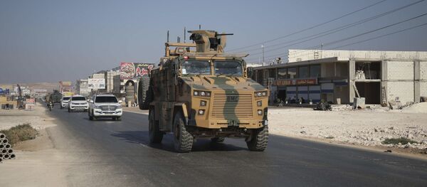 Турецкий военный конвой - 俄羅斯衛星通訊社