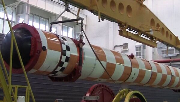 Подводный беспилотник Посейдон, оснащенный ядерной энергоустановкой - 俄罗斯卫星通讯社