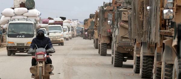 Турецкая военная техника в Идлибе, Сирия - 俄羅斯衛星通訊社