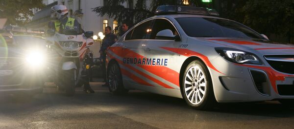 Полицейские в Лозанне, Швейцария Полицейские в Лозанне, Швейцария - 俄罗斯卫星通讯社