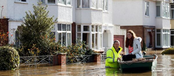 Шторм Деннис в Великобритании - 俄羅斯衛星通訊社