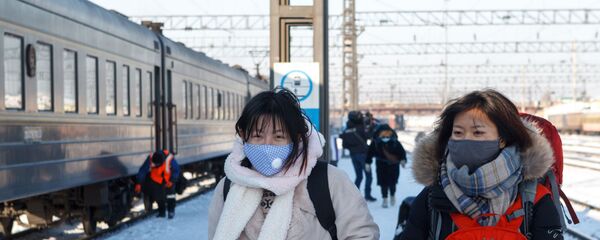 一名發燒中國女性從烏克蘭火車上被送入布良斯克醫院 - 俄羅斯衛星通訊社