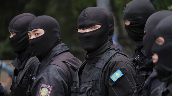 полиция Казахстана  - 俄罗斯卫星通讯社