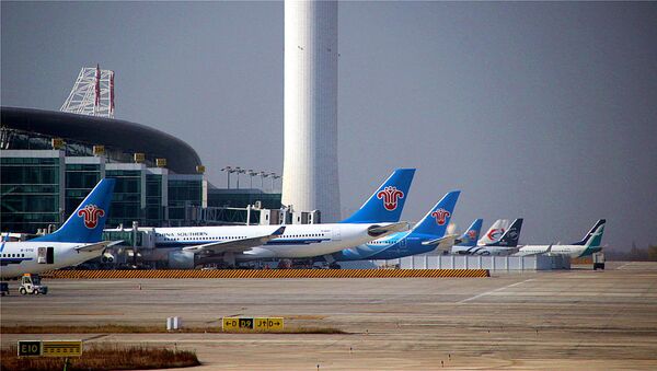 Международный аэропорт Тяньхэ города Уханя - 俄罗斯卫星通讯社