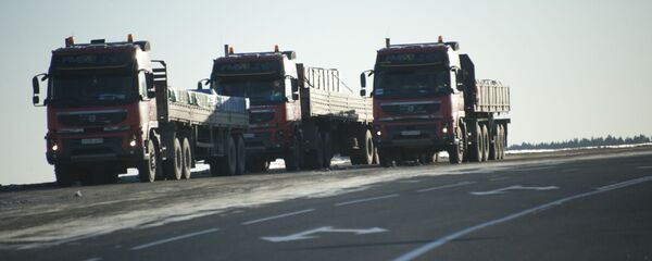 2月7日以來從從中國駛往阿穆爾州的貨車超過300輛 2月7日以來從從中國駛往阿穆爾州的貨車超過300輛 - 俄羅斯衛星通訊社