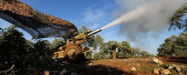 Боевики, поддерживаемые Турцией, ведут обстрел сирийских правительственных сил в провинции Идлиб Боевики, поддерживаемые Турцией, ведут обстрел сирийских правительственных сил в провинции Идлиб - 俄羅斯衛星通訊社