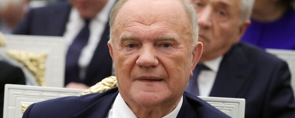 Руководитель фракции политической партии КПРФ Геннадий Зюганов Руководитель фракции политической партии КПРФ Геннадий Зюганов - 俄羅斯衛星通訊社