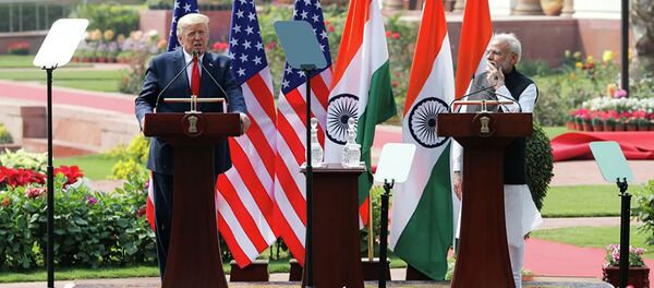 Визит Дональда Трампа в Индию - 俄罗斯卫星通讯社
