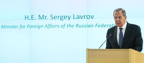 Министр иностранных дел РФ Сергей Лавров на Конференции по разоружению 2020 в рамках сегмента высокого уровня 43-й сессии Совета ООН по правам человека Министр иностранных дел РФ Сергей Лавров на Конференции по разоружению 2020 в рамках сегмента высокого уровня 43-й сессии Совета ООН по правам человека - 俄罗斯卫星通讯社