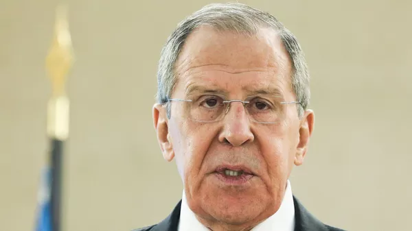 Министр иностранных дел РФ Сергей Лавров на Конференции по разоружению 2020 в рамках сегмента высокого уровня 43-й сессии Совета ООН по правам человека - 俄羅斯衛星通訊社