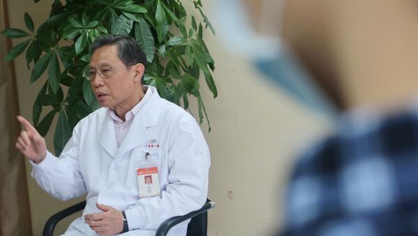 Китайский вирусолог Чжун Наньшань - 俄罗斯卫星通讯社