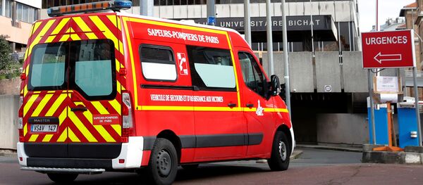 Машина скорой помощи во Франции - 俄羅斯衛星通訊社