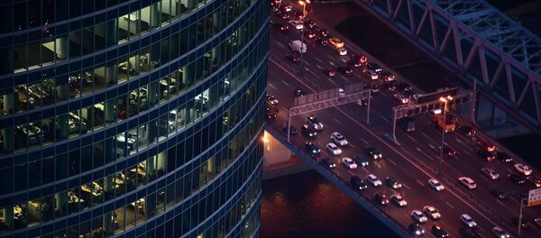 Вид с 89-го этажа Башни Федерация-Восток делового комплекса Москва-Сити, где строится самая высокая смотровая площадка в Европе PANORAMA-360 Вид с 89-го этажа Башни Федерация-Восток делового комплекса Москва-Сити, где строится самая высокая смотровая площадка в Европе PANORAMA-360 - 俄羅斯衛星通訊社