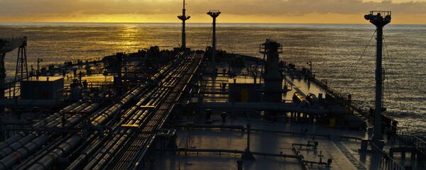Нефтяной танкер в открытом море - 俄罗斯卫星通讯社